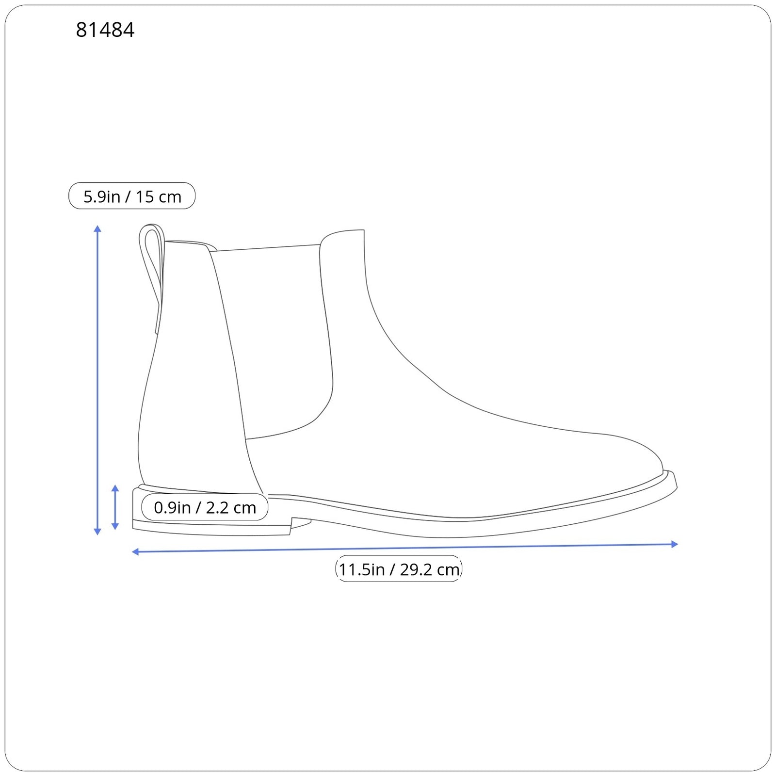 MINELLI Cayan Men Boots EU40 UK6.5 Black Calfskin Ankle Square Toe Pull On Print