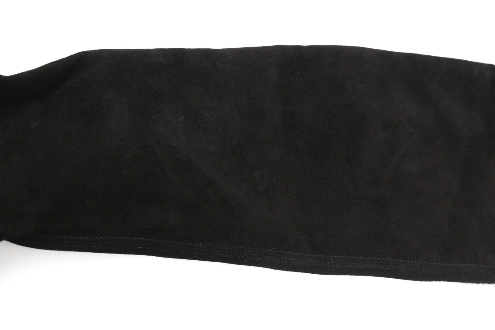 MAJE Flikuio Women Boots EU37 UK4 Black Elasticated Leather Thigh Heel Thin Feet