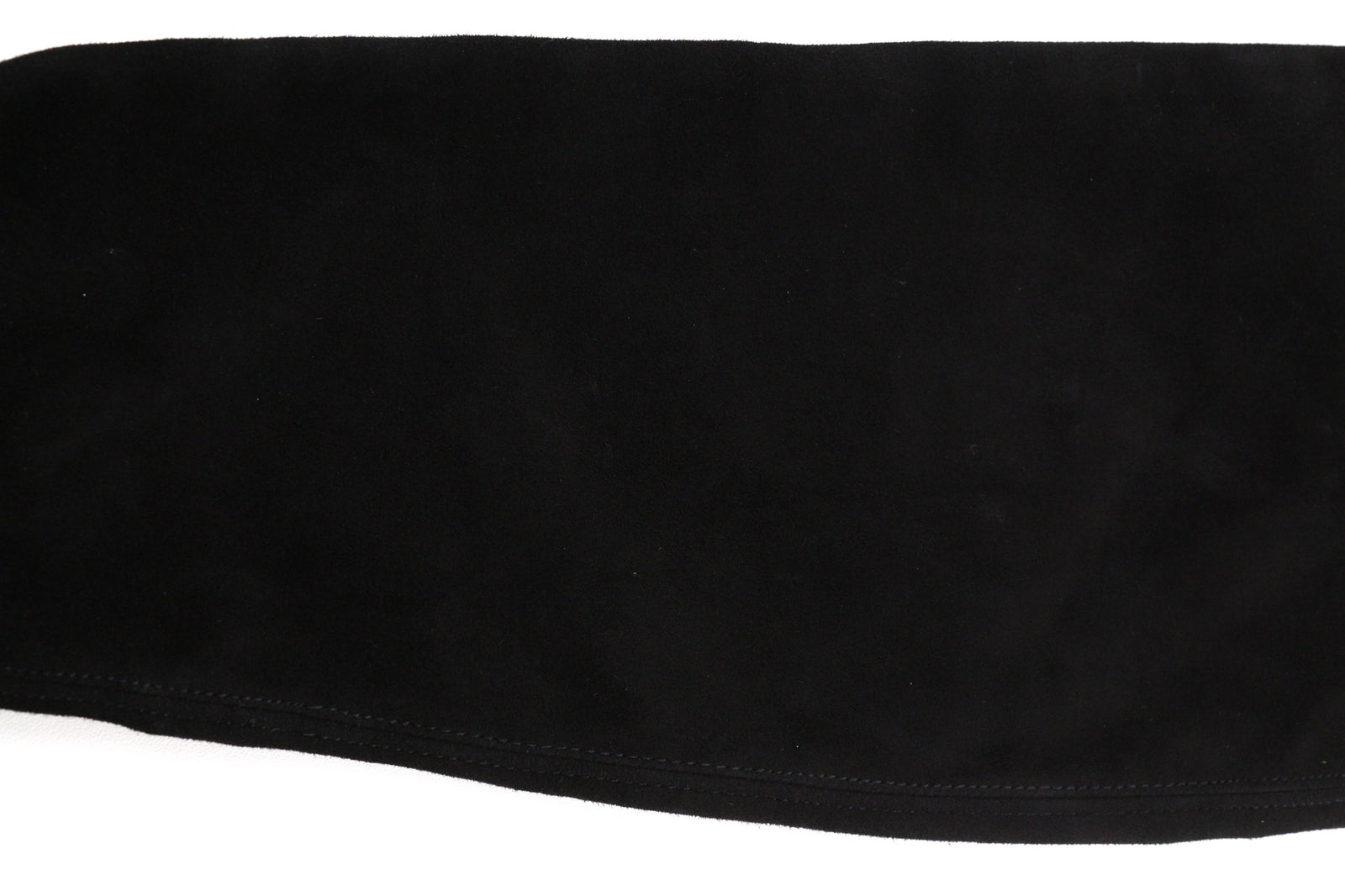 MAJE Flikuio Women Boots EU37 UK4 Black Elasticated Leather Thigh Heel Thin Feet