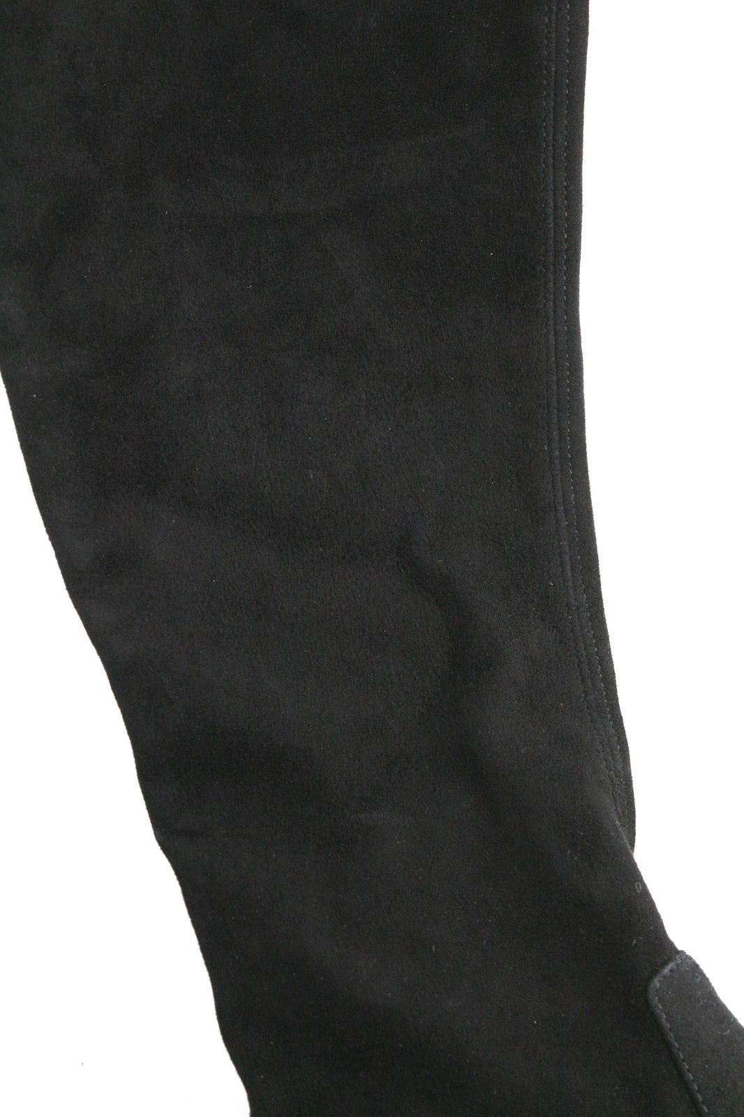 MAJE Flikuio Women Boots EU37 UK4 Black Elasticated Leather Thigh Heel Thin Feet