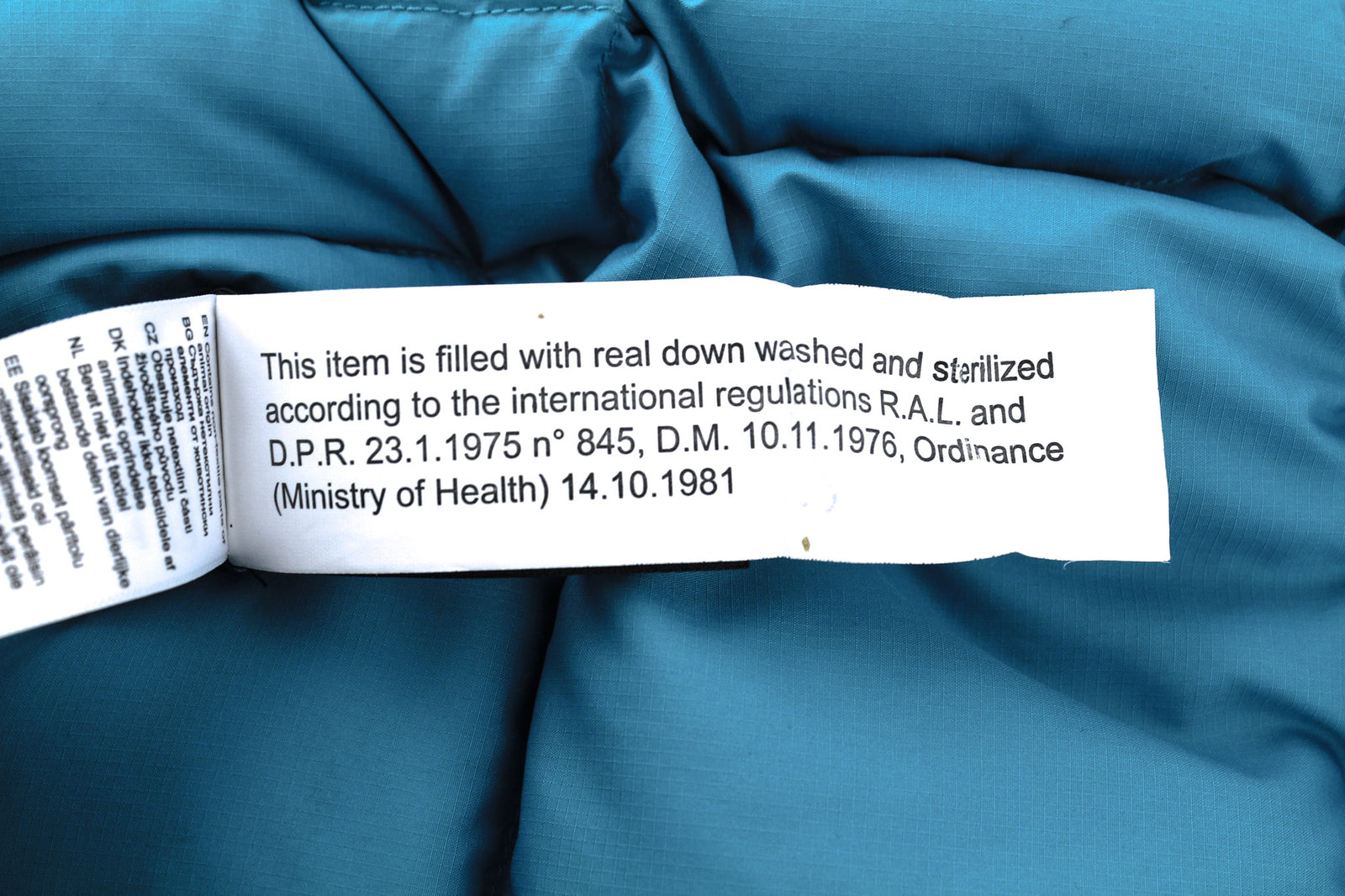 THE NORTH FACE 1990 Lhotse Men Jacket XS Blue 700 Down Insulated Quilted Puffer