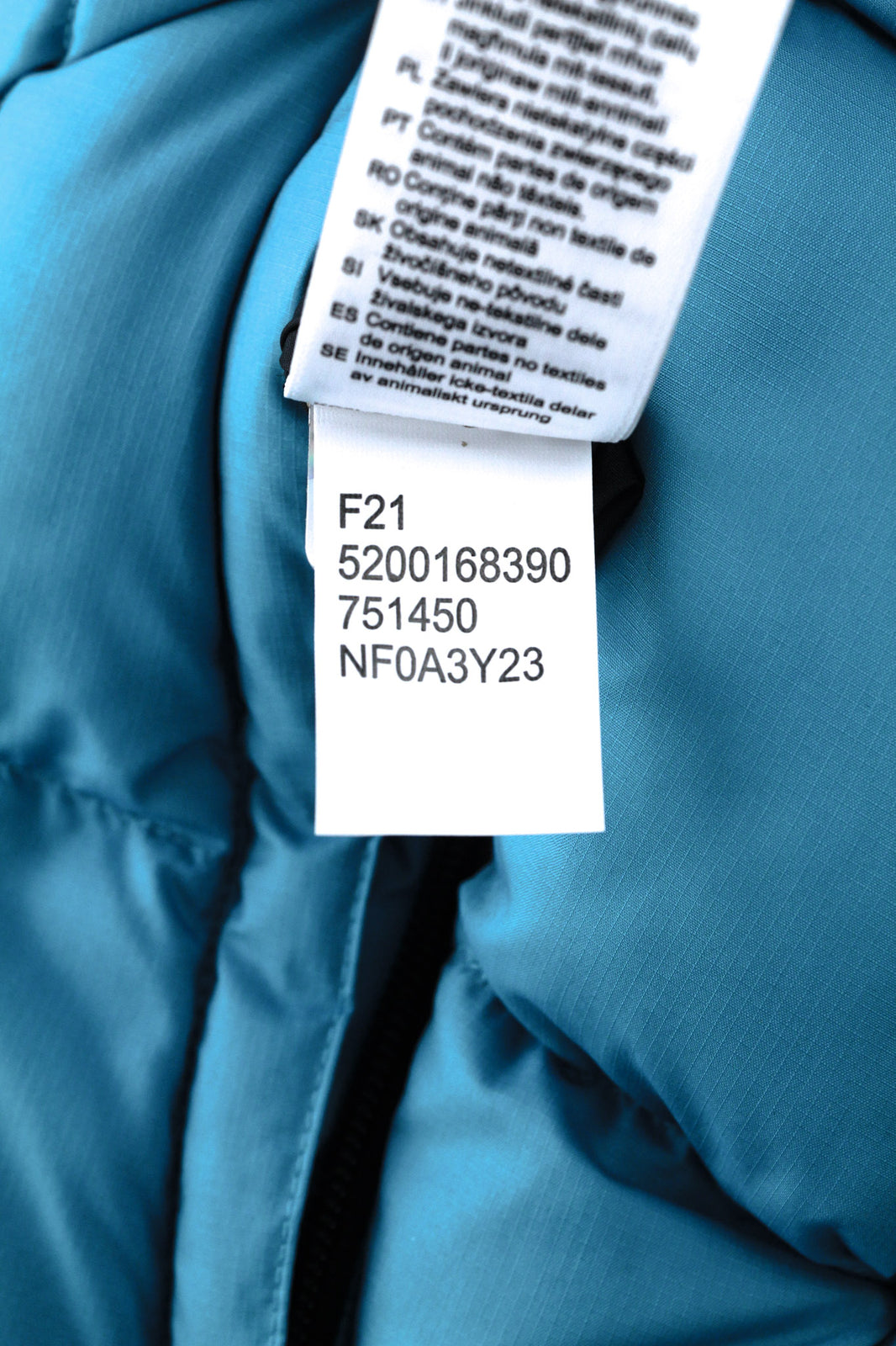 THE NORTH FACE 1990 Lhotse Men Jacket XS Blue 700 Down Insulated Quilted Puffer