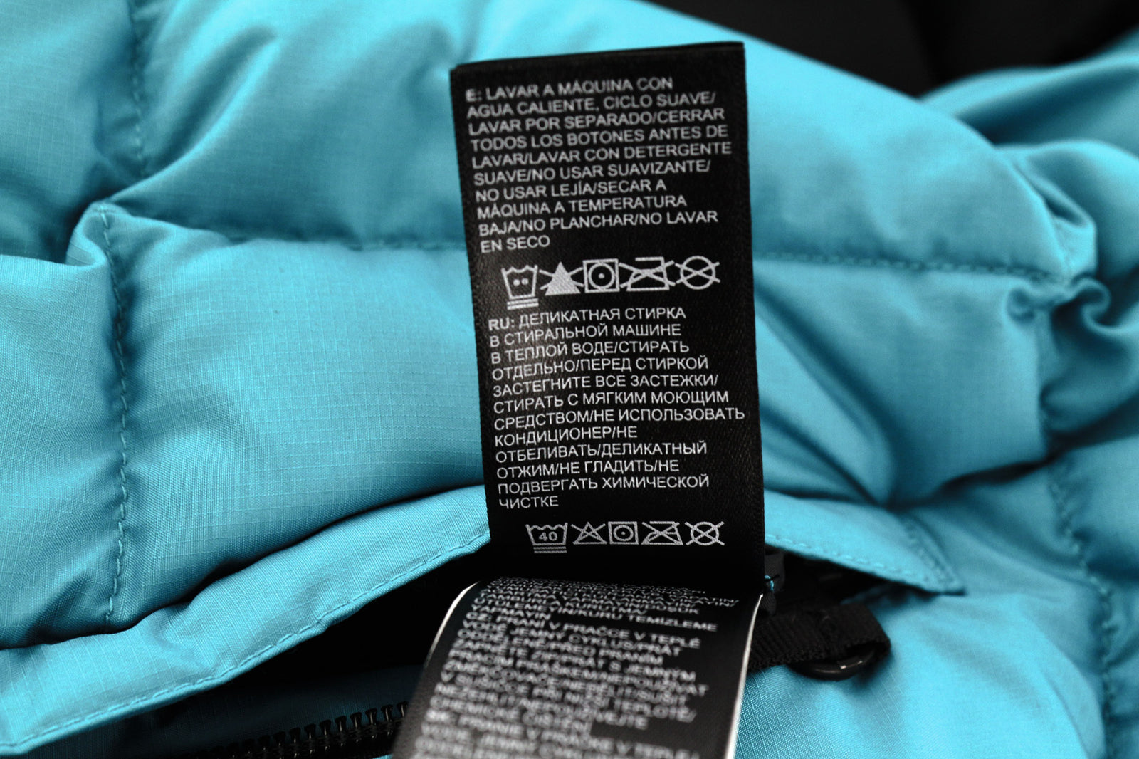 THE NORTH FACE 1990 Lhotse Men Jacket XS Blue 700 Down Insulated Quilted Puffer