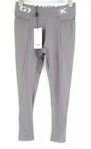 GYMSHARK Legacy Fitness Women Leggings S Sport Trousers Slate Lavender Stretch