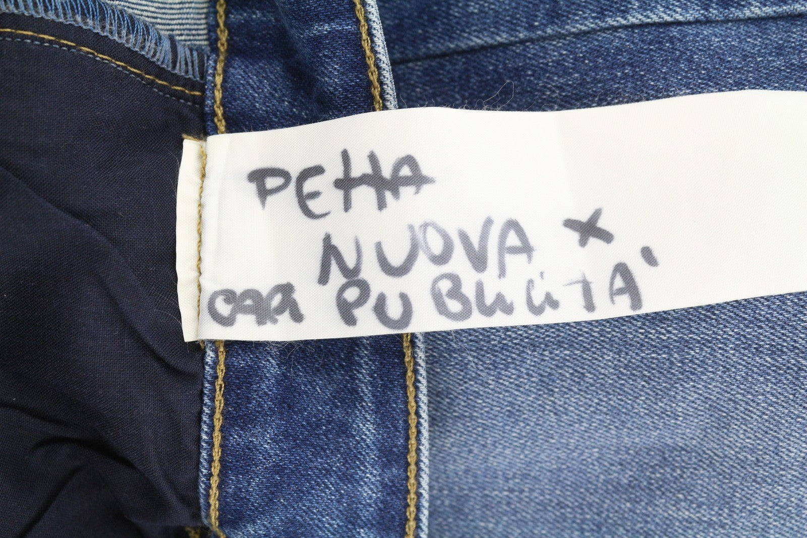 LIU JO New Flare Women Jeans W28 Straight Fit High Waist Washed Denim Blue Logo