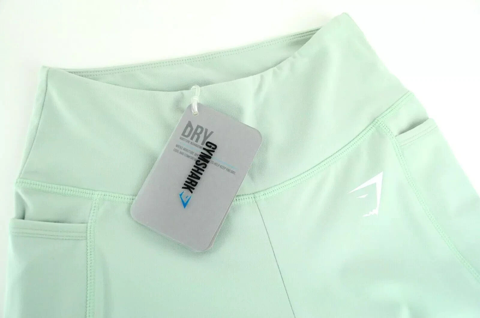 GYMSHARK Dreamy Women Leggings XS Sport Trousers Pistachio Green Stretch Dry Fit