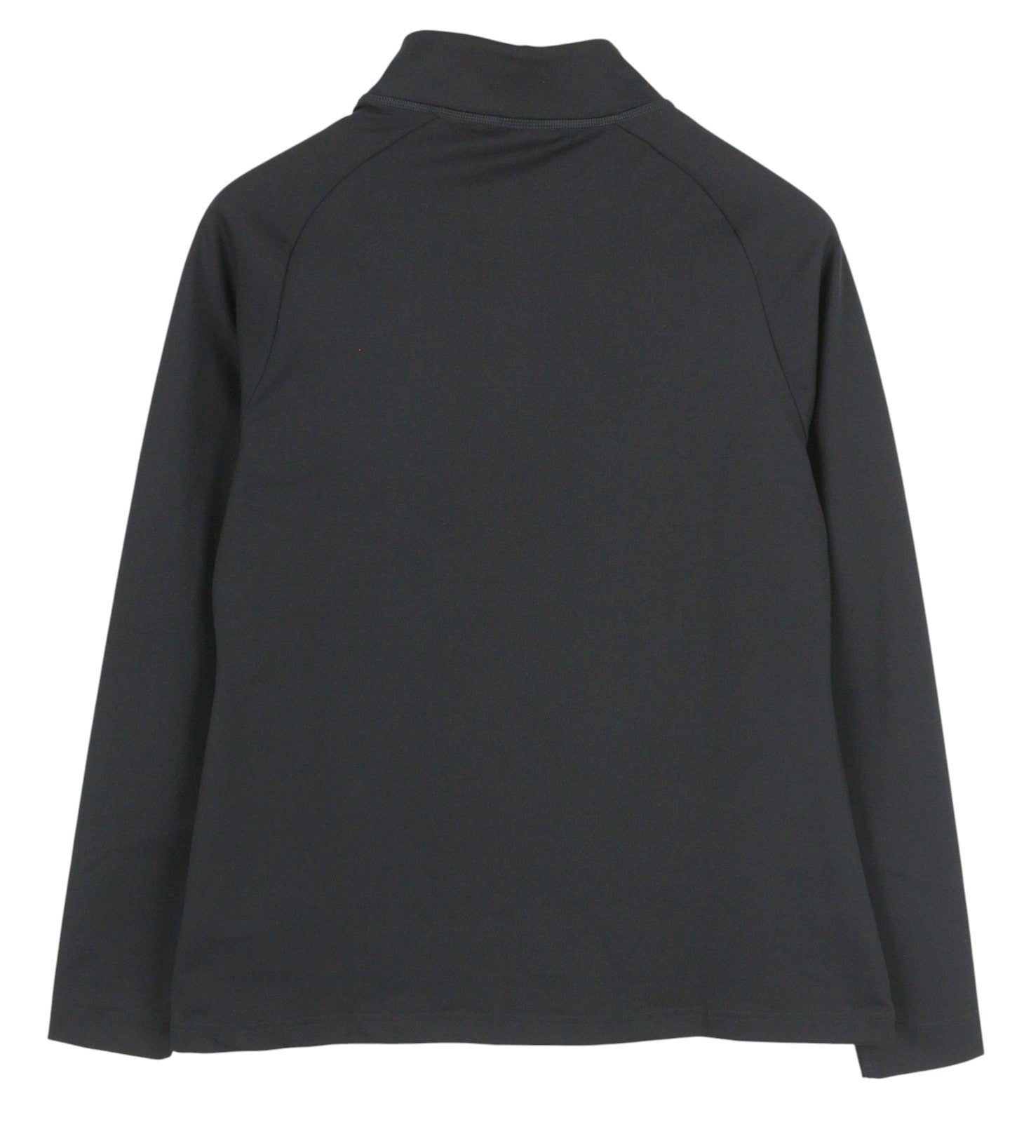 GYMSHARK B1A9R Women Sweatshirt L Black Long Sleeve Half Zip Stretch Training