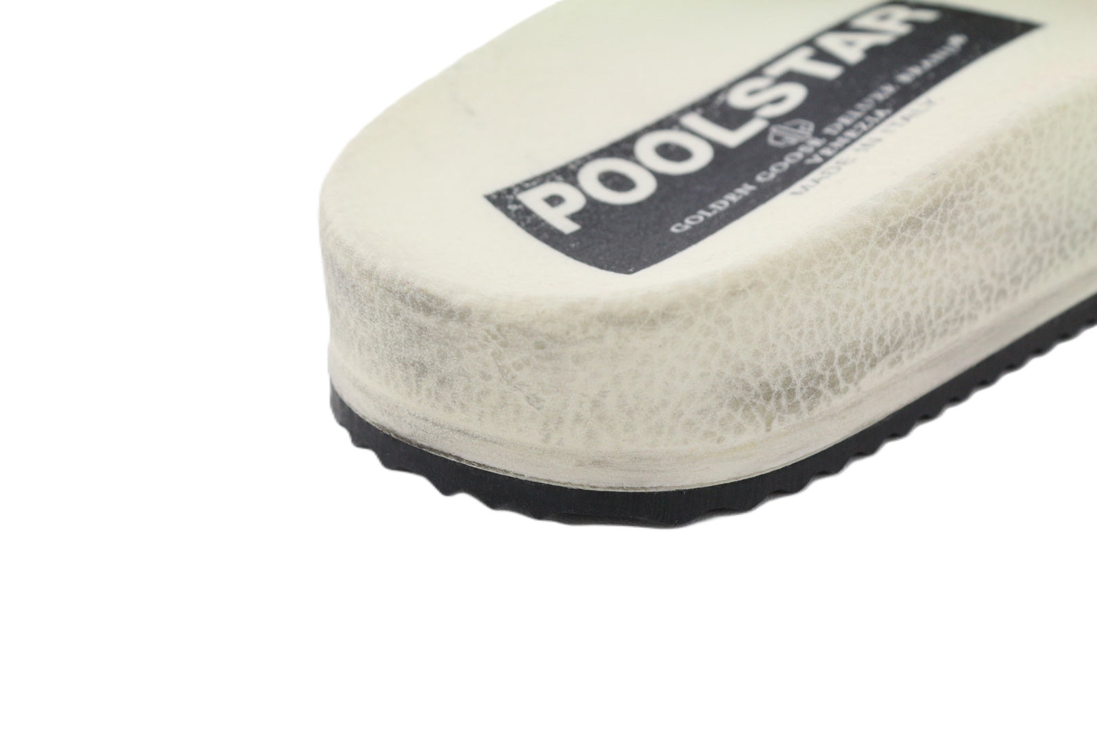 GOLDEN GOOSE Poolstar Women Slippers EU39 Shiny White Slip On Swimming Summer