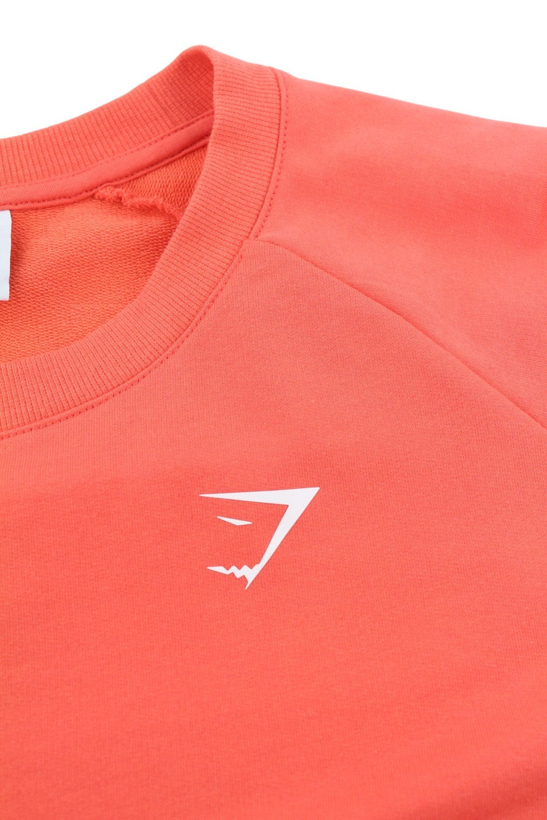 GYMSHARK GLPO4713 Women Sweatshirt S Long Sleeve Cropped Crew Neck Training