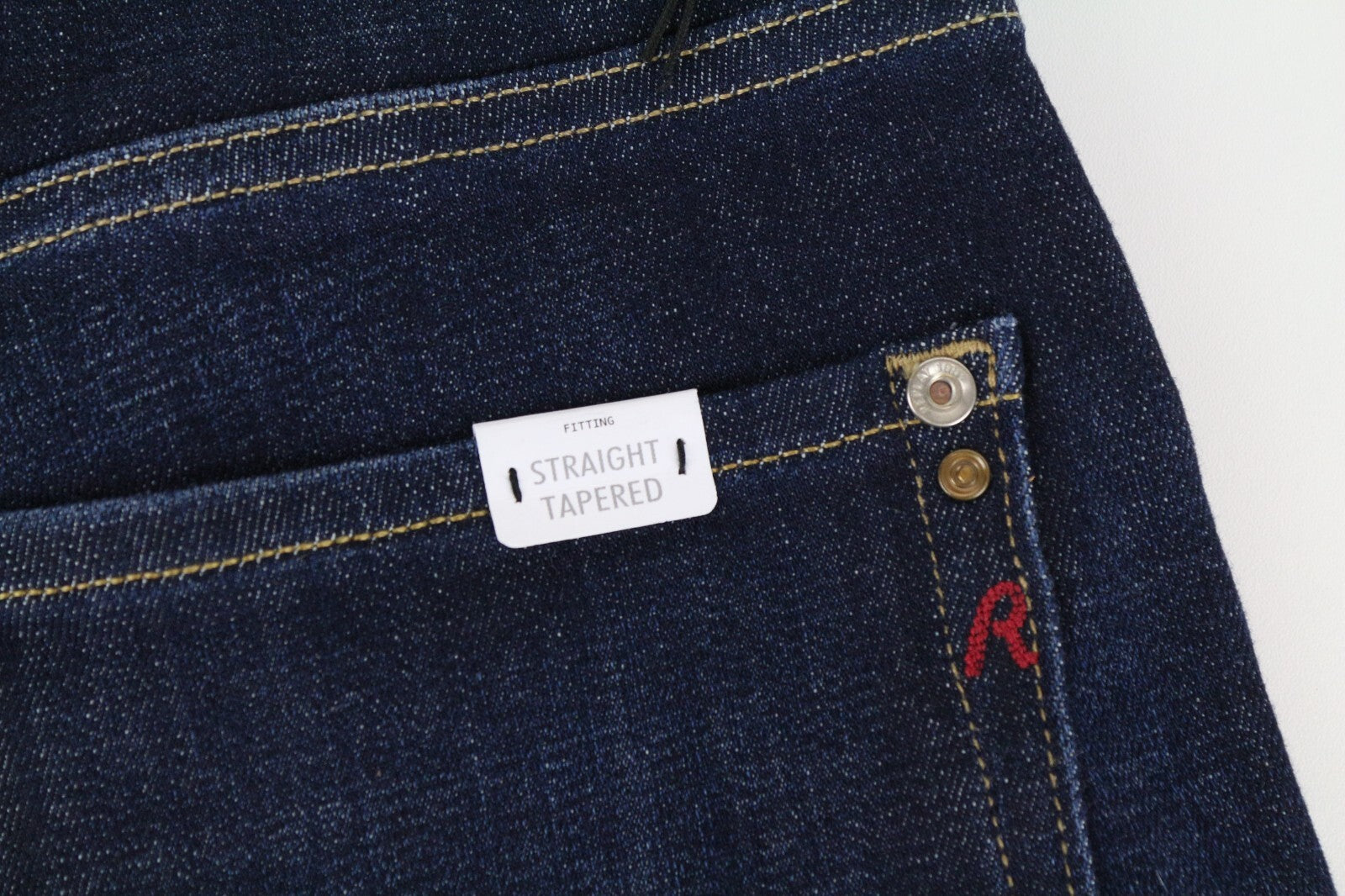 REPLAY Rob W29 L32 Blue Straight Taper Jeans Men's Stretch Cotton Denim