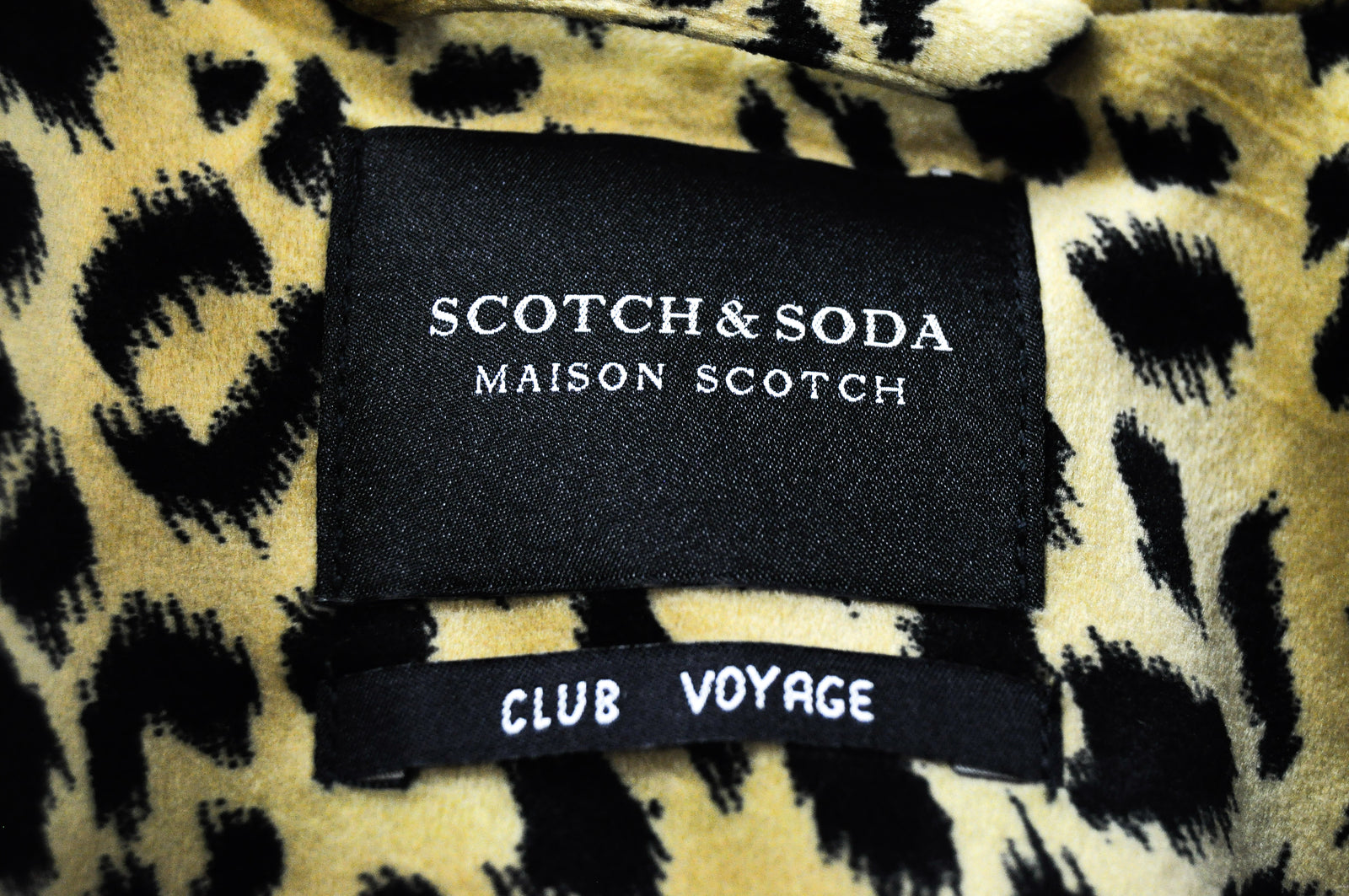 MAISON SCOTCH Women XS Brown Blazer Animal Pattern Single-Breasted RRP€170