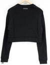 Black Jersey Sweatshirt