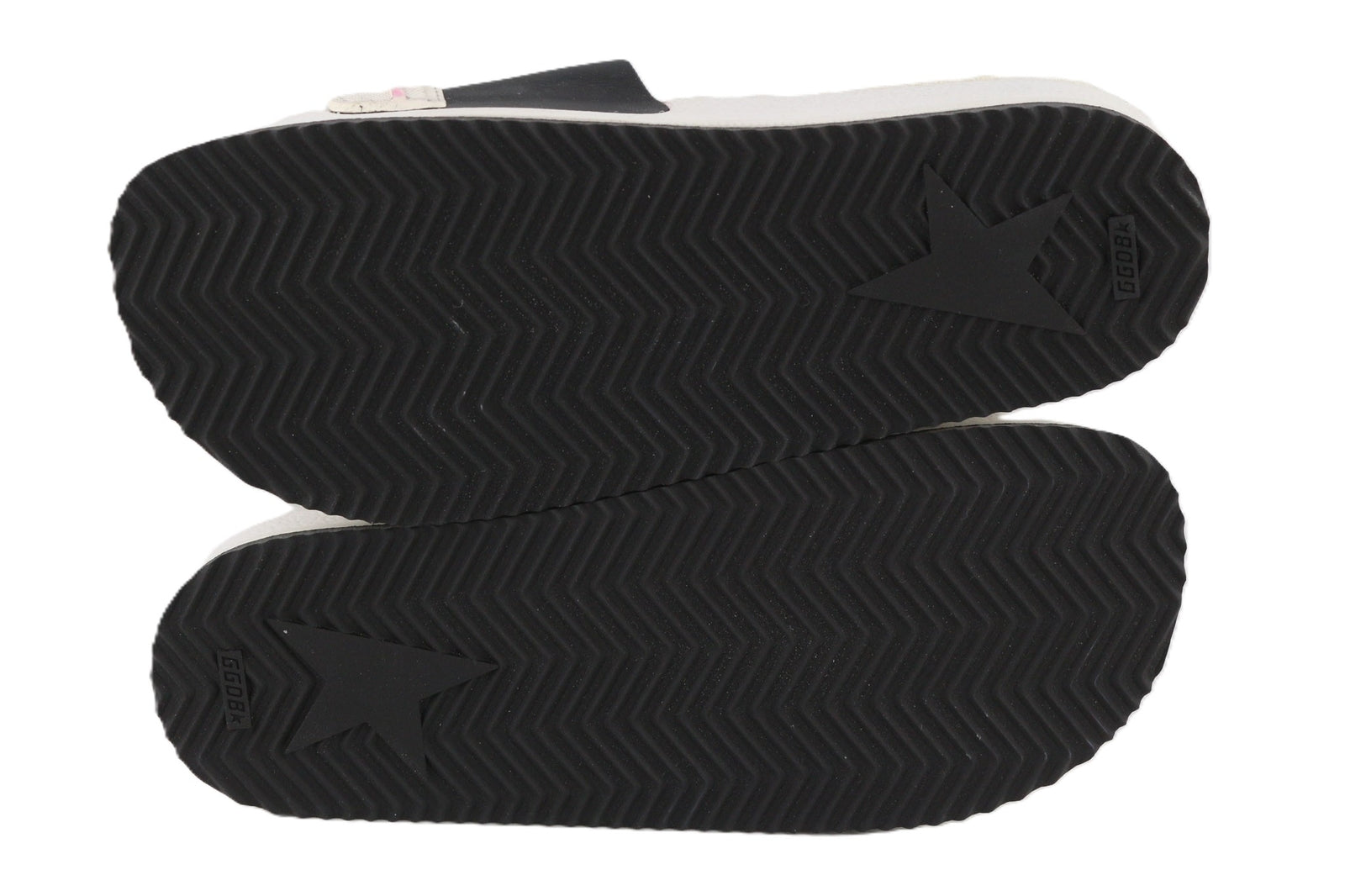 GOLDEN GOOSE Poolstar Women Slippers EU39 White Beige Faux Fur Slip On