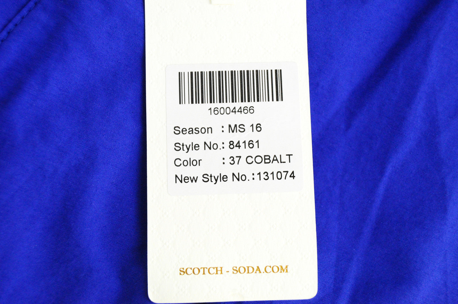 SCOTCH & SODA Men's Swimwear ~W32 Blue Beach Trunks Slit Pockets