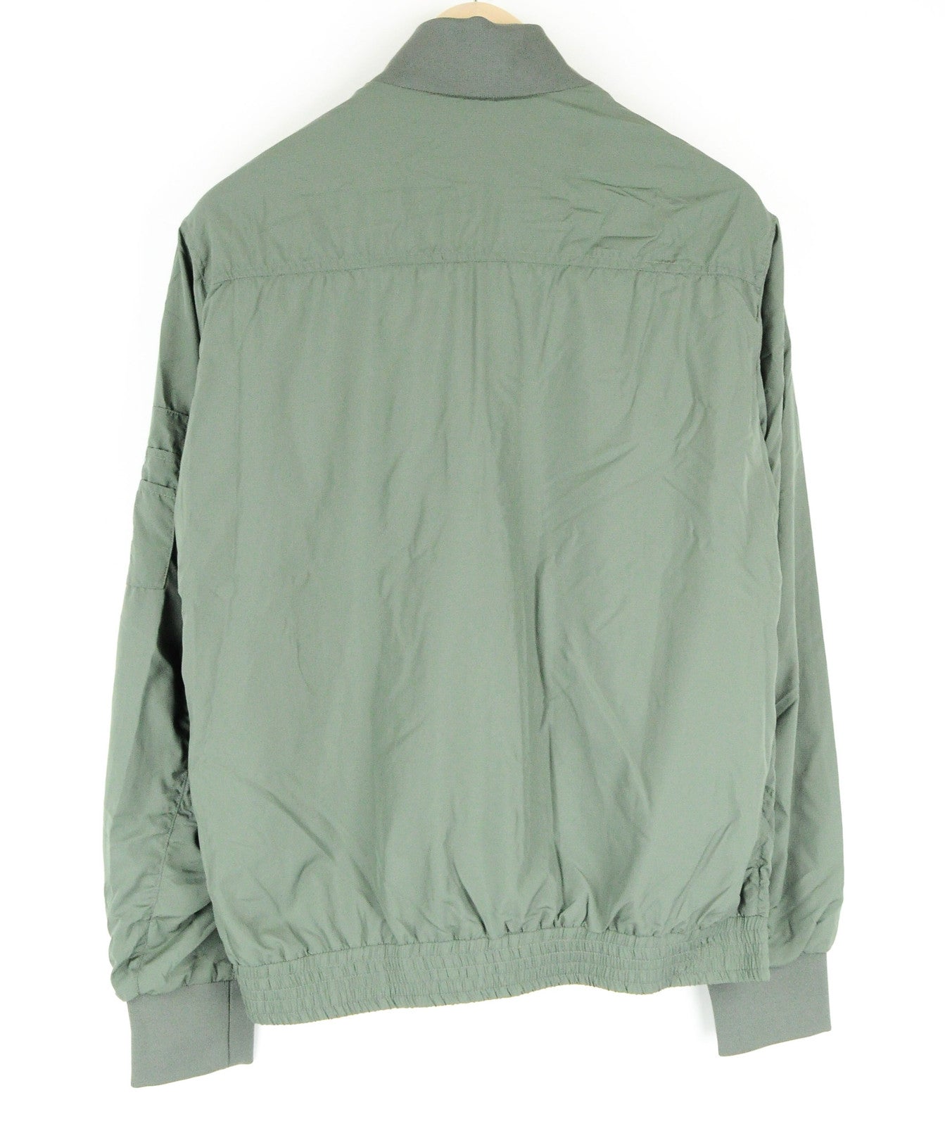 Men's JACK & JONES Jprflight Jacket S Green Lightweight Zip Lined