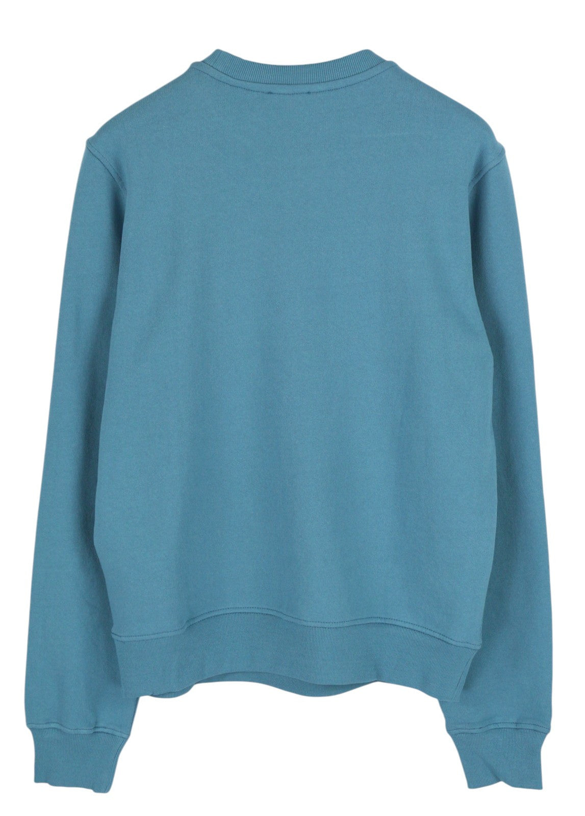 DIESEL S-Ginn-E7 Men Sweatshirt L Blue Pullover Long Sleeve Crew Collar RRP€175