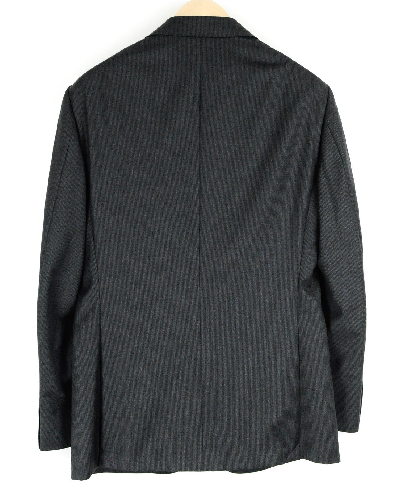 SUITSUPPLY Napoli Men's Blazer UK40R Grey Striped Wool Super 110's Slim