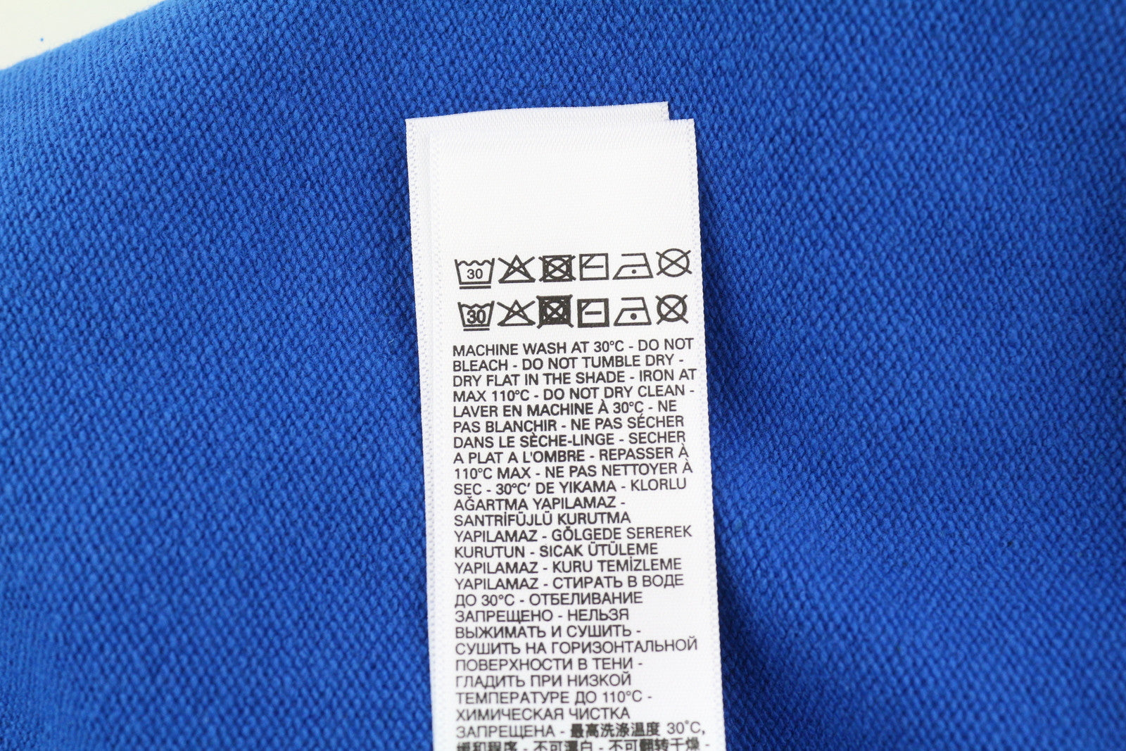 DIESEL S-Ginn-K25 Men Sweatshirt L Blue Pullover Crew Neck Front Logo RRP€125