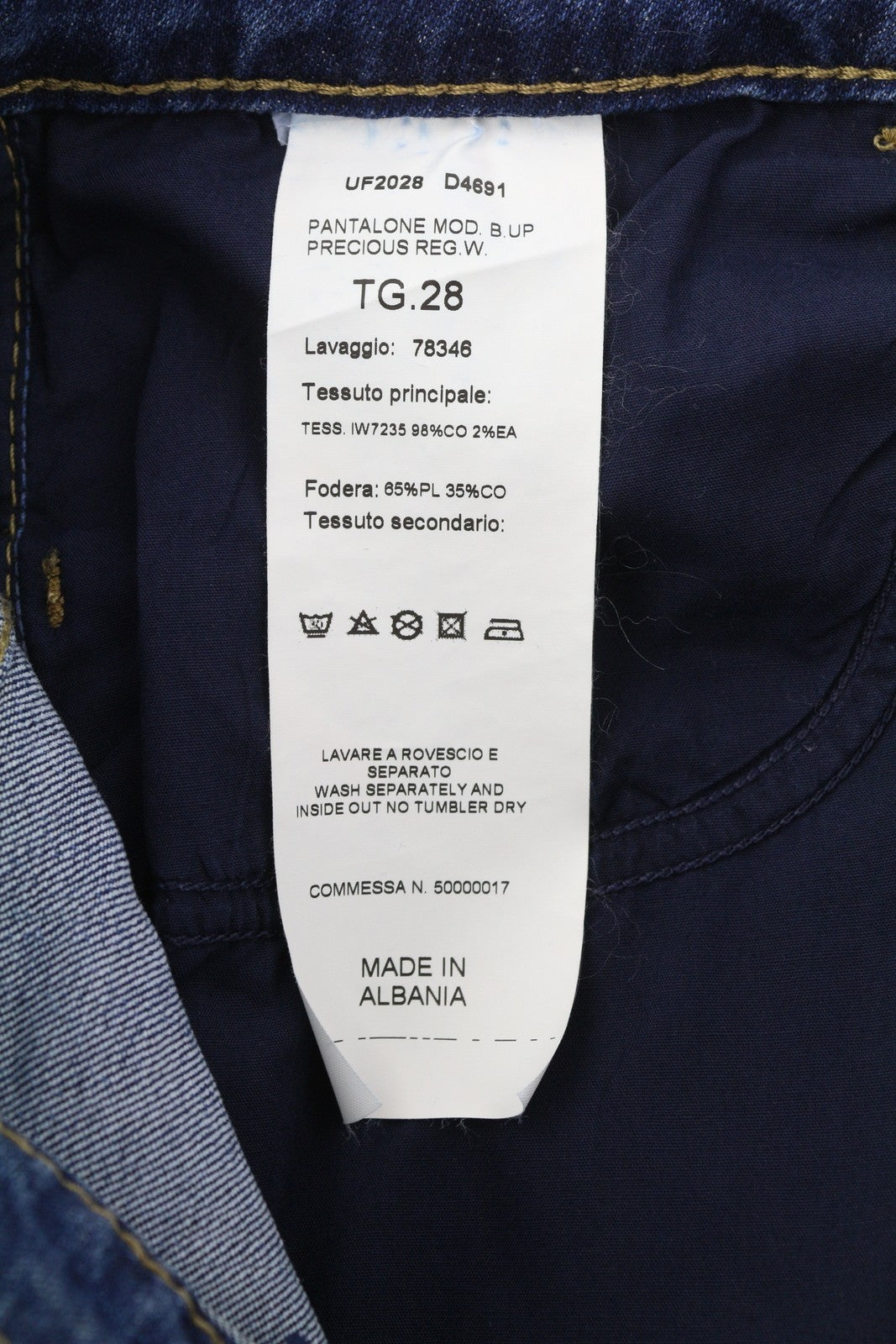 LIU JO Precious Women Jeans W28 Washed Denim Blue Ripped Distress Skinny Fit