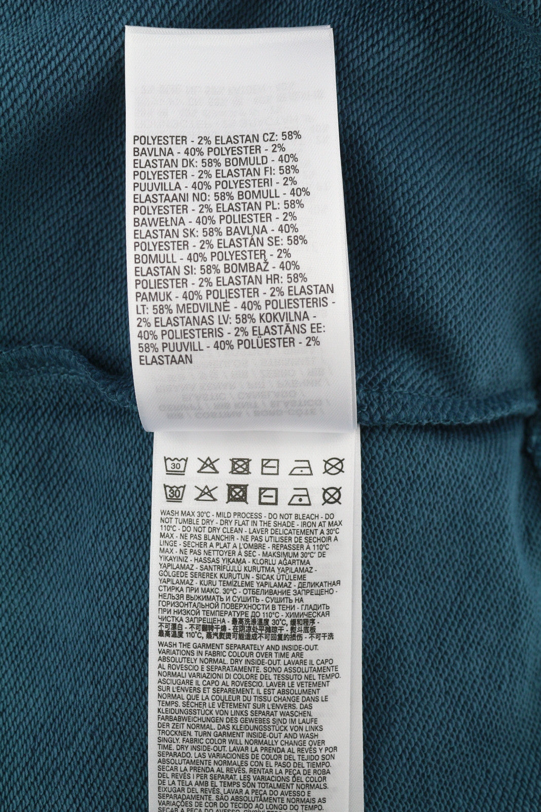 DIESEL S-Ginn-E3 Men Sweatshirt 2XL Blue Crew Collar Pullover RRP€150