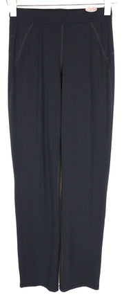 SWEATY BETTY XS Lyrical Black Sculpting Slim Trousers Stretch Dancewear