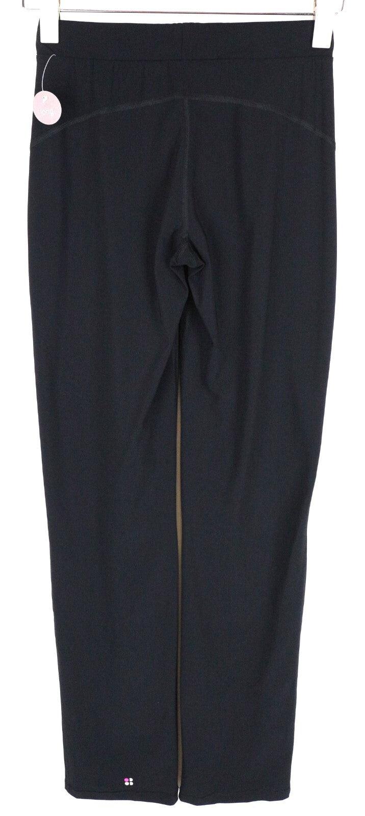 SWEATY BETTY XS Lyrical Black Sculpting Slim Trousers Stretch Dancewear