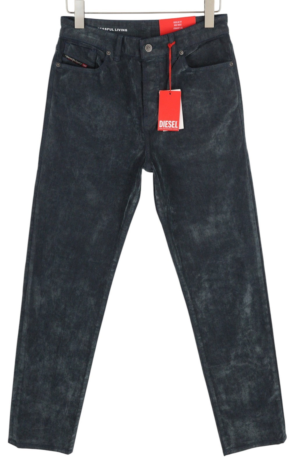 DIESEL 1955 09D02 Men Jeans W30/L32 Regular Fit Straight Leg High Waist RRP€250