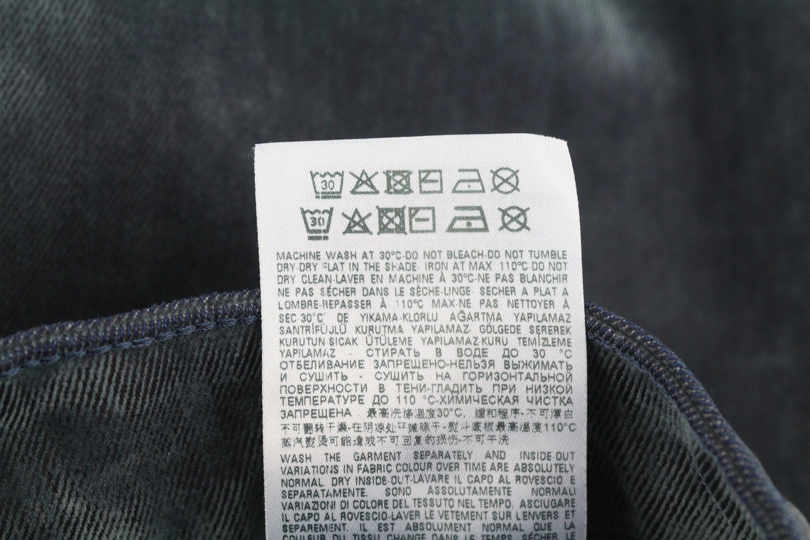 DIESEL 1955 09D02 Men Jeans W30/L32 Regular Fit Straight Leg High Waist RRP€250