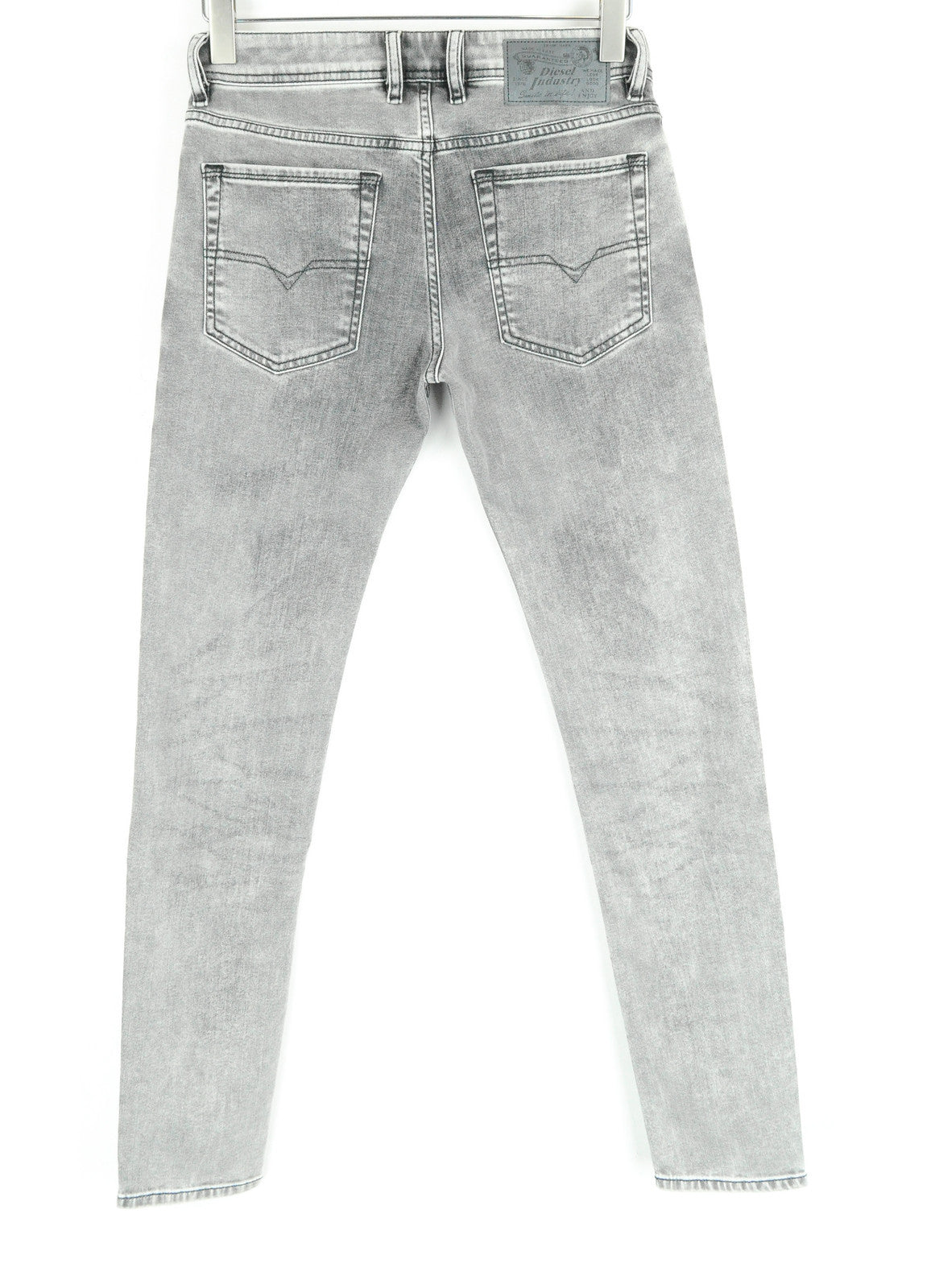 Men's DIESEL Jeans Troxer RF96L W28/L30 Slim Skinny Grey Stretch