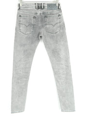 Men's DIESEL Jeans Troxer RF96L W28/L30 Slim Skinny Grey Stretch