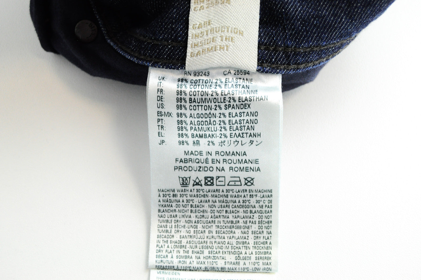 DIESEL Tepphar R845B Men's Jeans W29/L32 Blue Slim Carrot Stretch