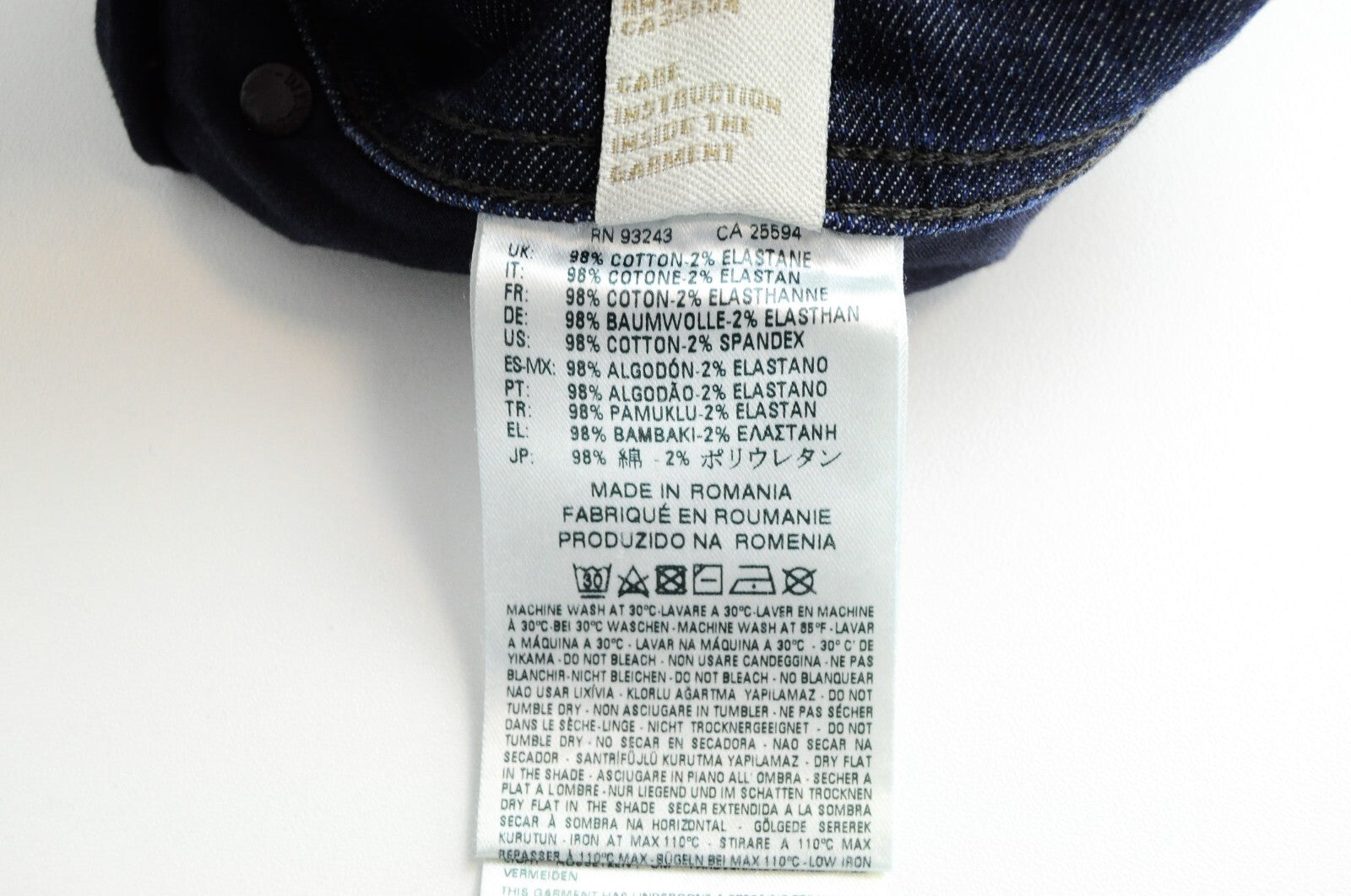 Men's DIESEL Jeans Tepphar R845B W28/L32 Slim Carrot Blue Stretch