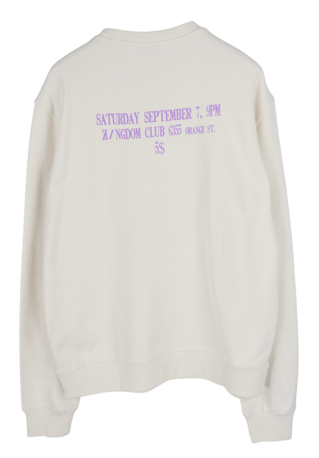 DIESEL S-Ginn-HS3 Men Sweatshirt 2XL White Pullover Crew Neck RRP€125 Light