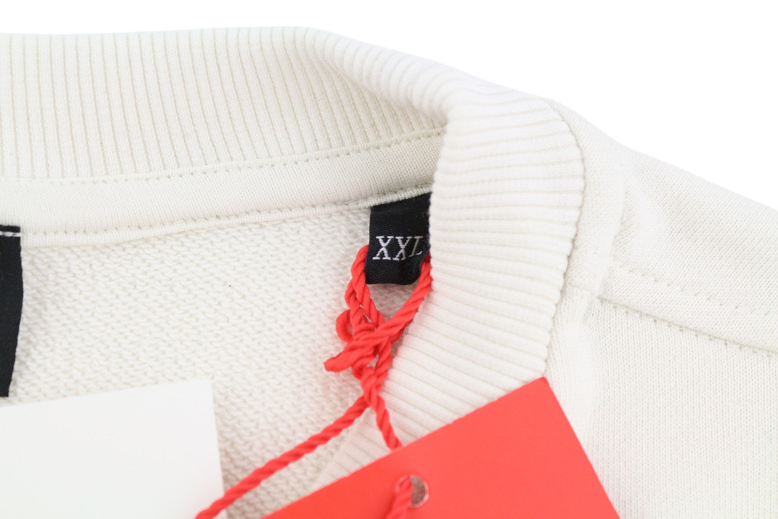 DIESEL S-Ginn-HS3 Men Sweatshirt 2XL White Pullover Crew Neck RRP€125 Light