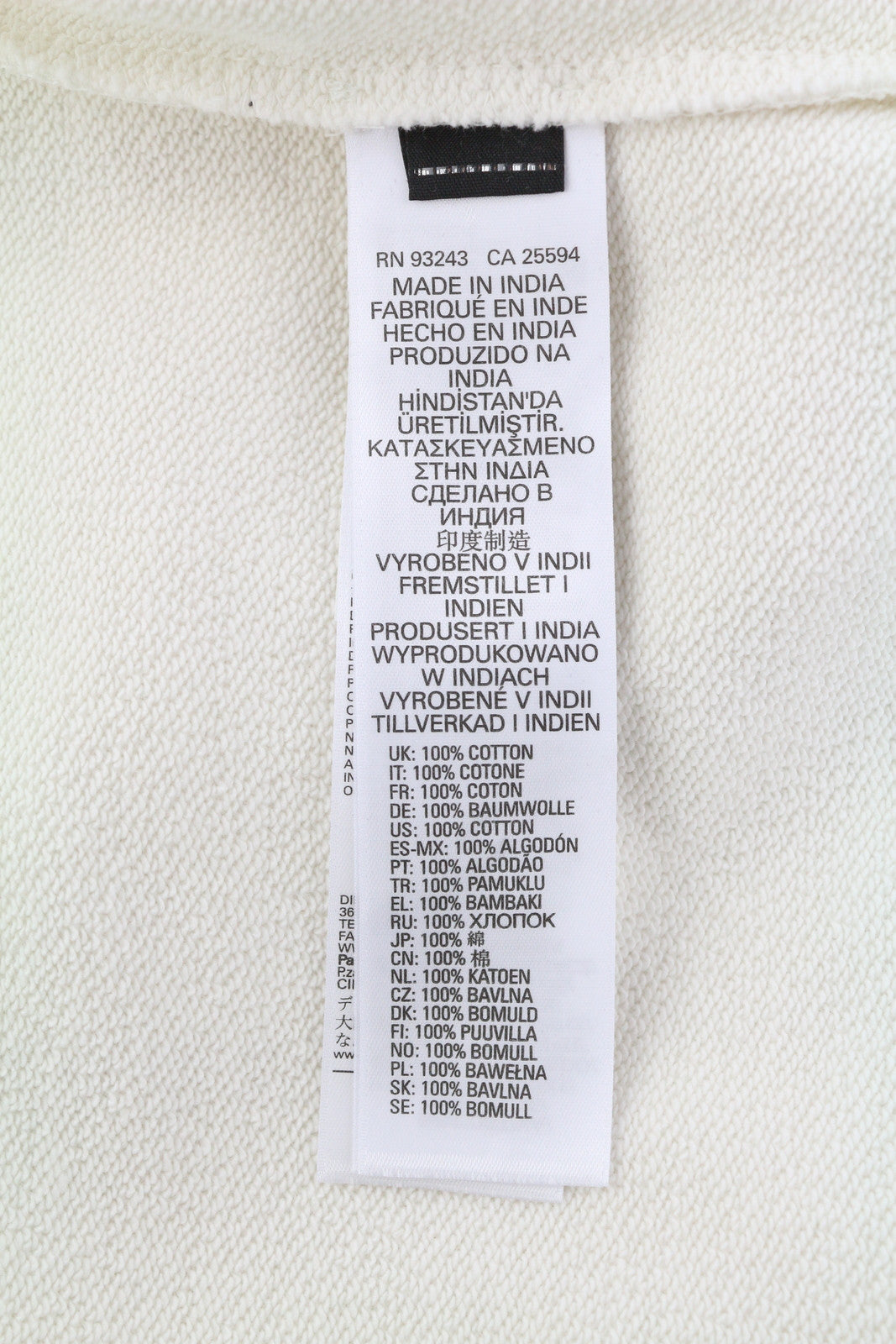 DIESEL S-Ginn-HS3 Men Sweatshirt 2XL White Pullover Crew Neck RRP€125 Light