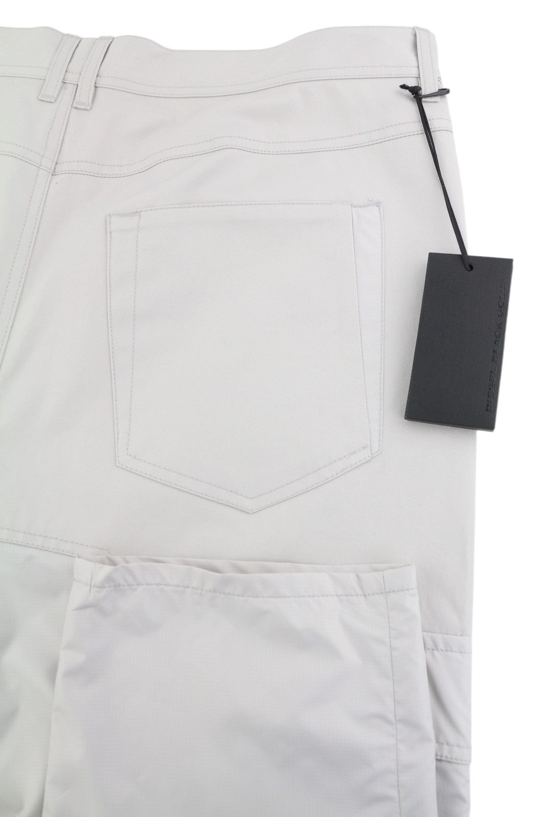 DIESEL Black Gold Pouble BG51T Men Trousers 50 Cargo Ankle Slim Light RRP€350