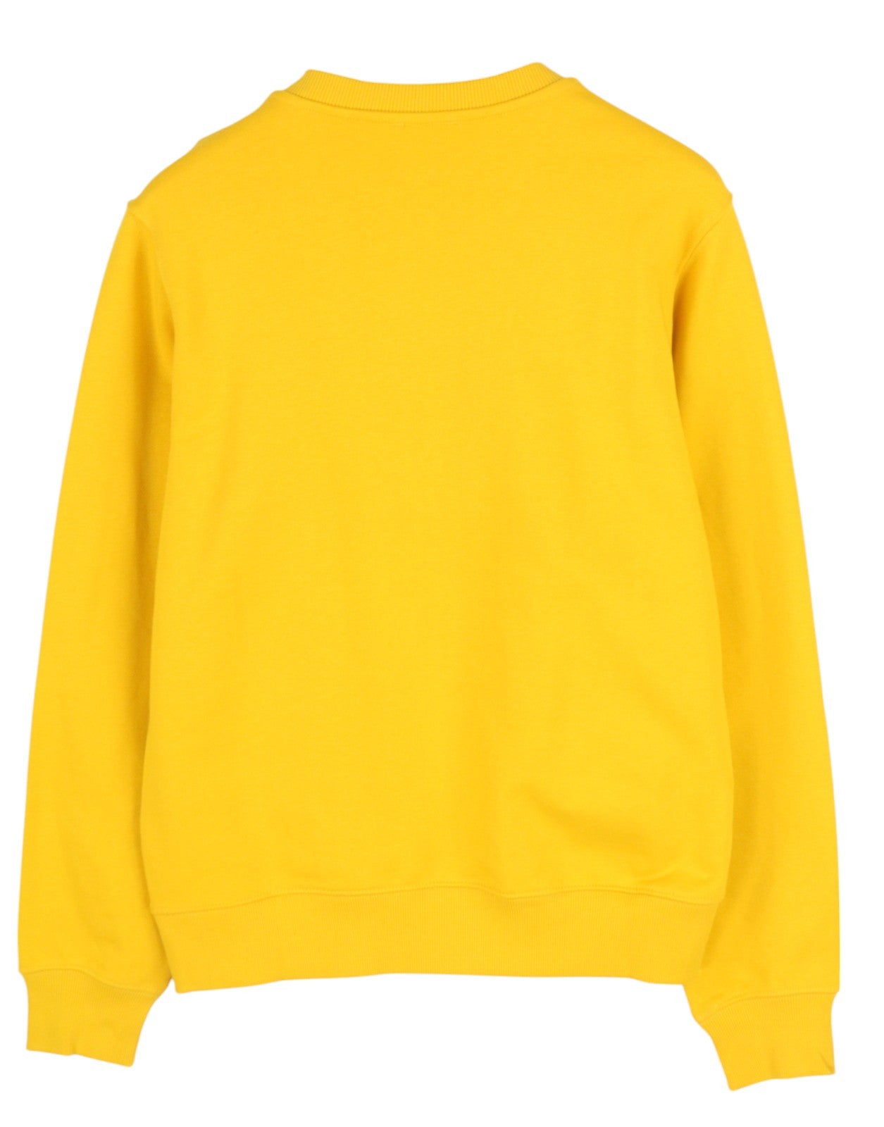 DIESEL S-Ginn-C3 Men Sweatshirt M Yellow Pullover Crew Neck Long Sleeve RRP€110