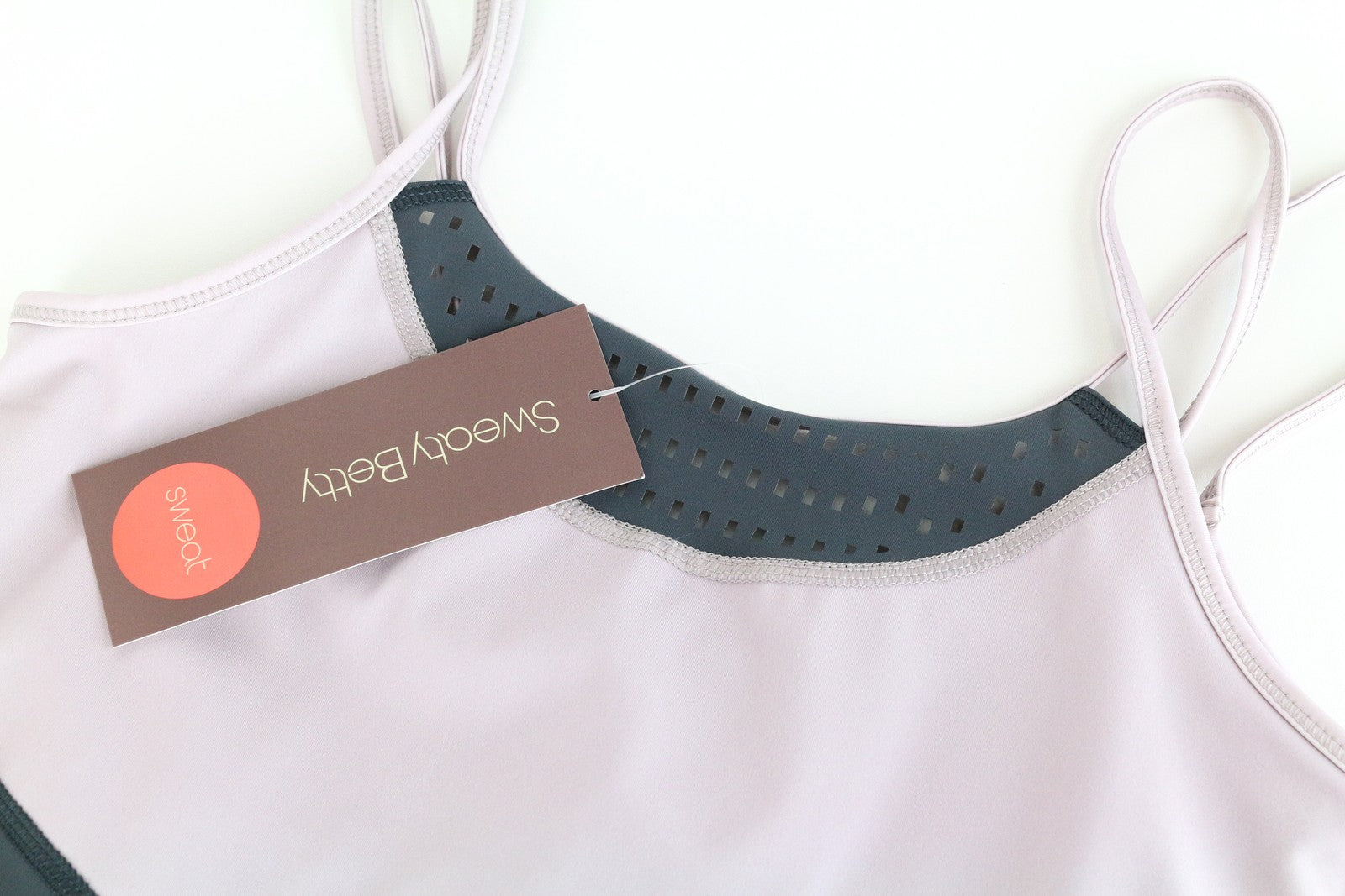 SWEATY BETTY Passe Dance Bodysuit XS/S Grey Purple Stretch Jumpsuit Women's