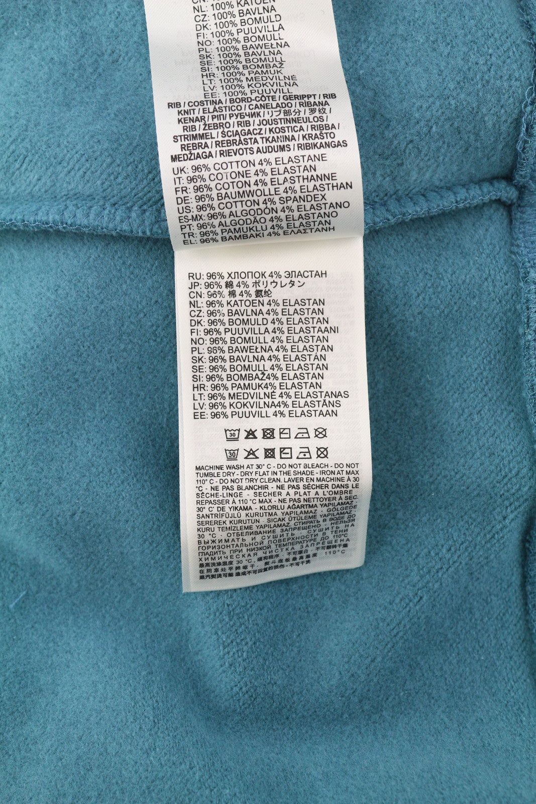 DIESEL S-Rob-Doval-PJ Men Sweatshirt XS Blue Pullover Crew Neck RRP€150 Logo