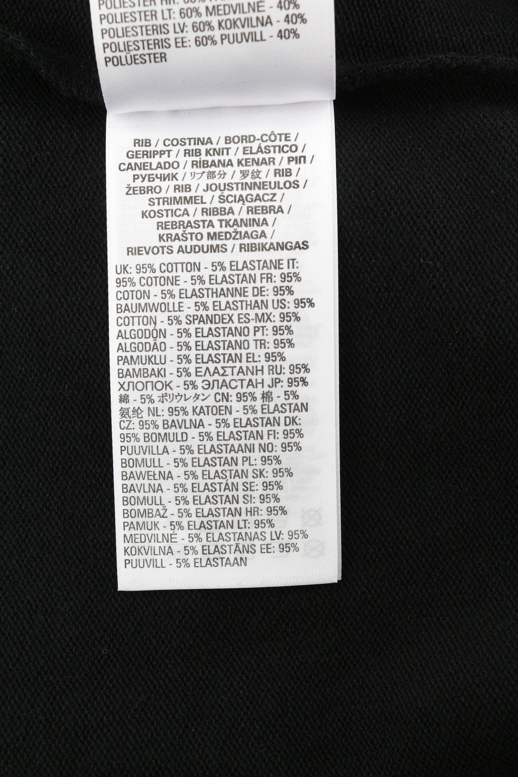 DIESEL S-Ginn-K27 Men Sweatshirt M Black Pullover Crew Neck Long Sleeve RRP€110