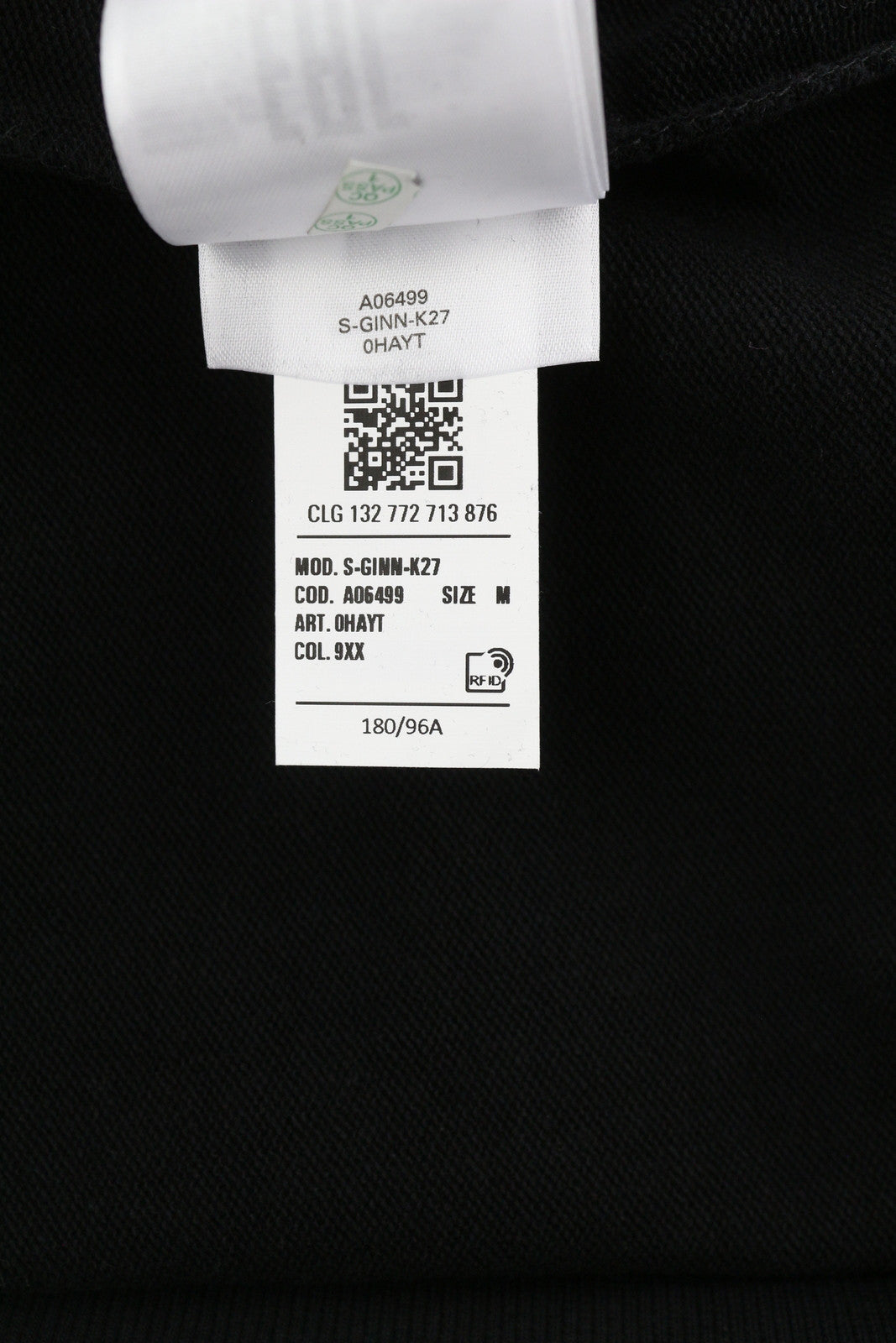 DIESEL S-Ginn-K27 Men Sweatshirt M Black Pullover Crew Neck Long Sleeve RRP€110