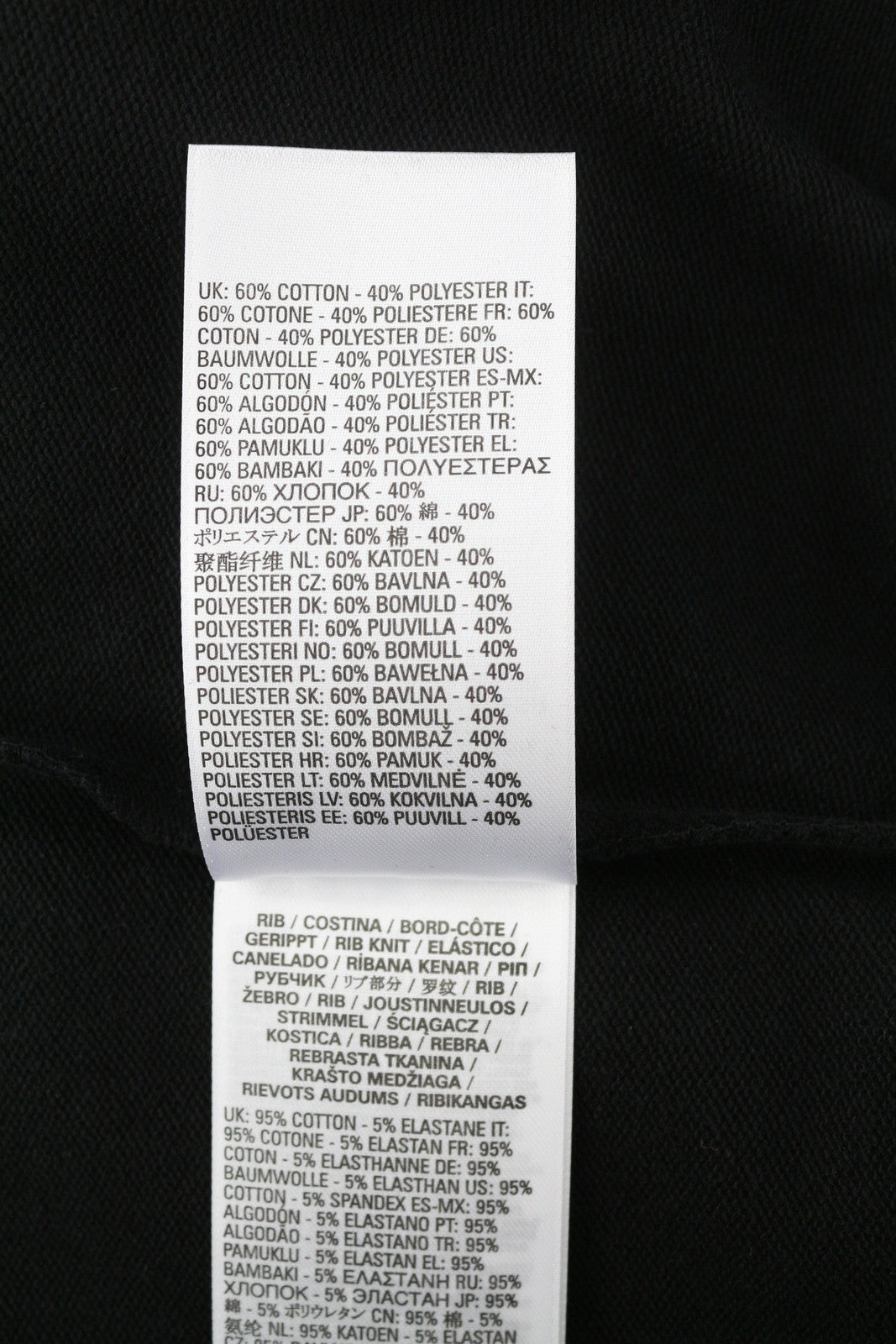 DIESEL S-Ginn-K27 Men Sweatshirt M Black Pullover Crew Neck Long Sleeve RRP€110