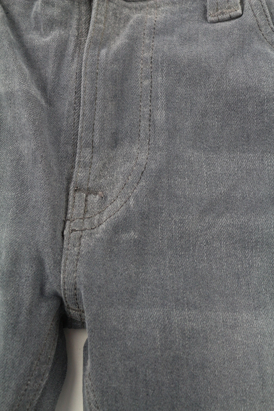 NUDIE JEANS Thin Finn Men Jeans W30/L32 Slim Mid-Rise Grey Cotton Elastane