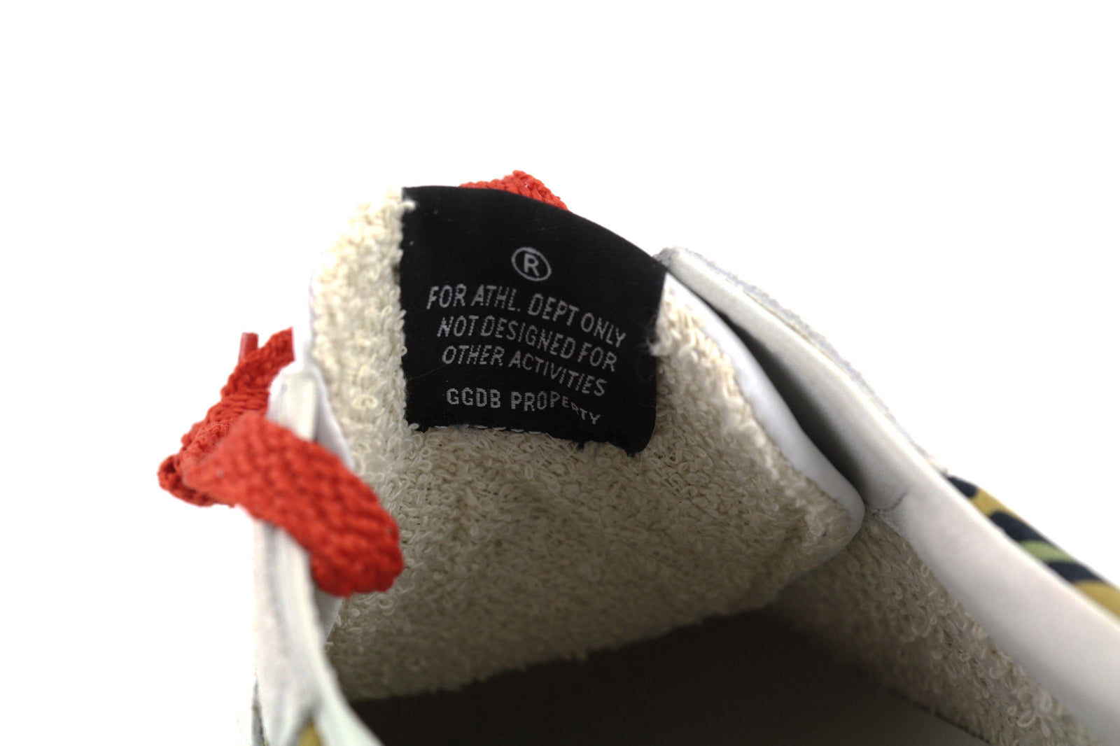 GOLDEN GOOSE Running Men Trainers EU43 White Leather Animal Print Laced Sneakers