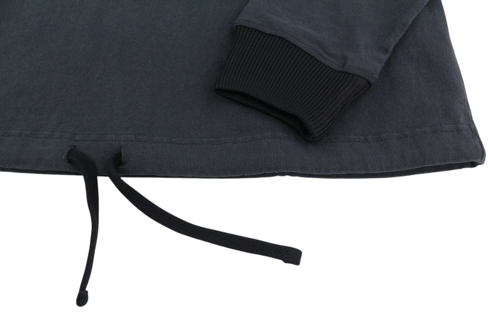 DIESEL S-Aragon Men Sweatshirt XL Black Pullover Half Zip Drawstring RRP€175