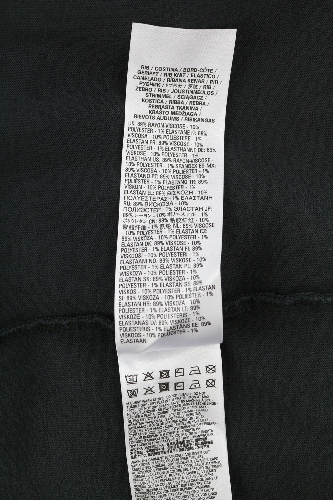 DIESEL S-Aragon Men Sweatshirt XL Black Pullover Half Zip Drawstring RRP€175