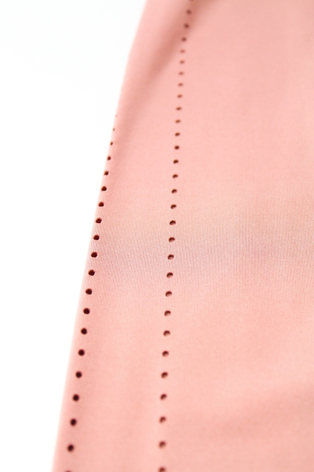 GYM SHARK Women Leggings S Pink Sports Laser Cut Activewear Stretch Logo