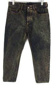 DIESEL vyriški džinsai W32/L32 Jifer 084WE tiesaus kirpimo, mėlynai dažyti, medvilniniai su sagomis. 