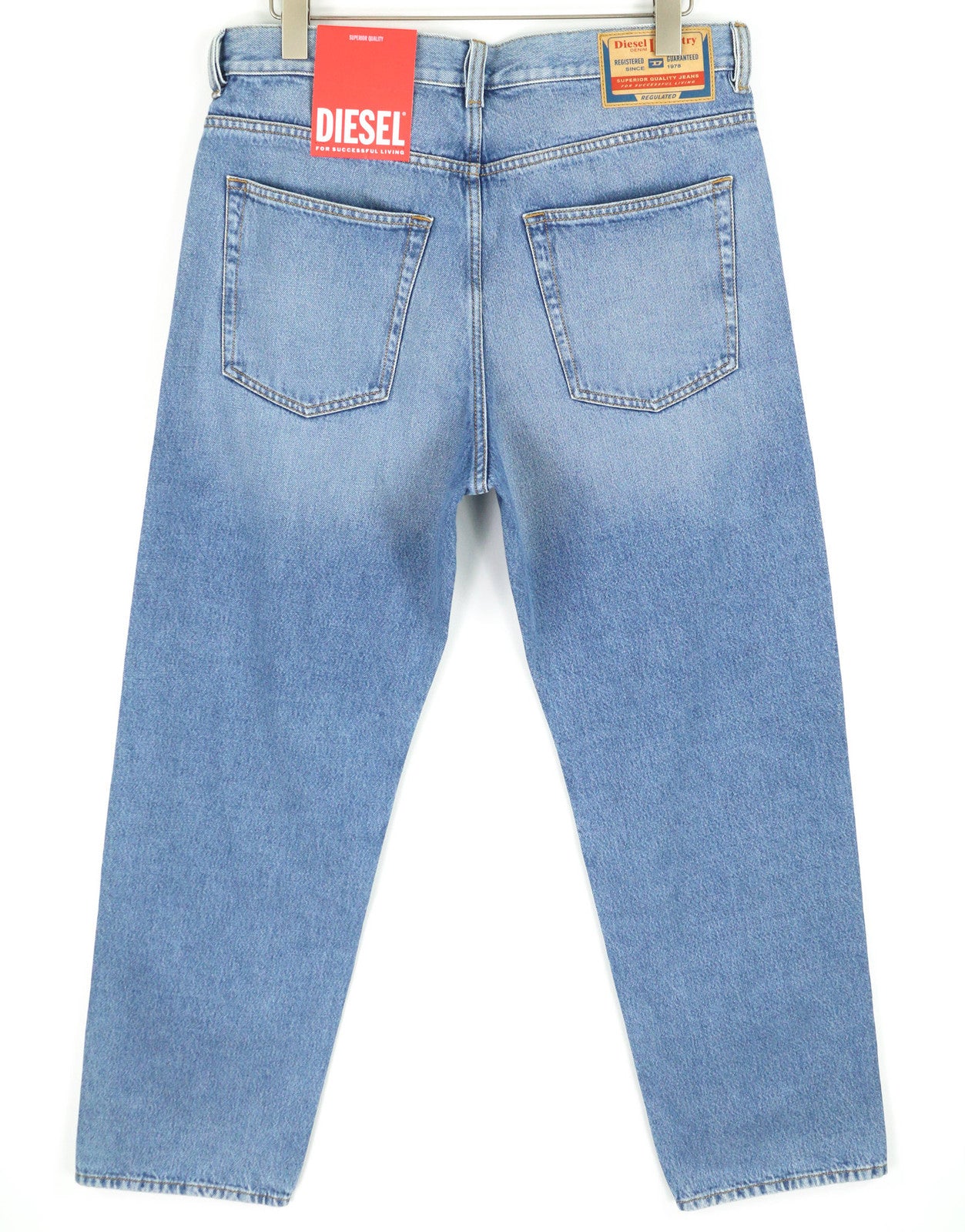 DIESEL 2010 9C16S Men's Jeans W32/L32 Loose Fit Mid Waist Straight Leg RRP€160