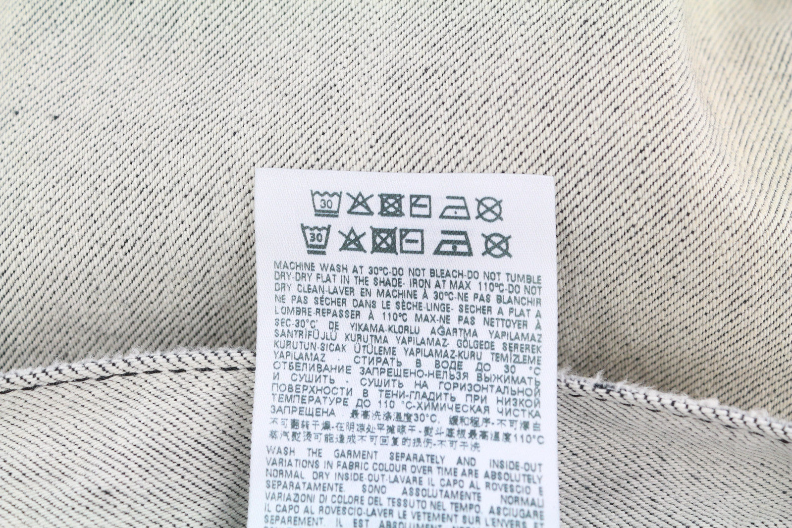 DIESEL D-Kras 09A53 Men Jeans W30/L30 Sim Fit Painted Look RRP€220 Light Denim